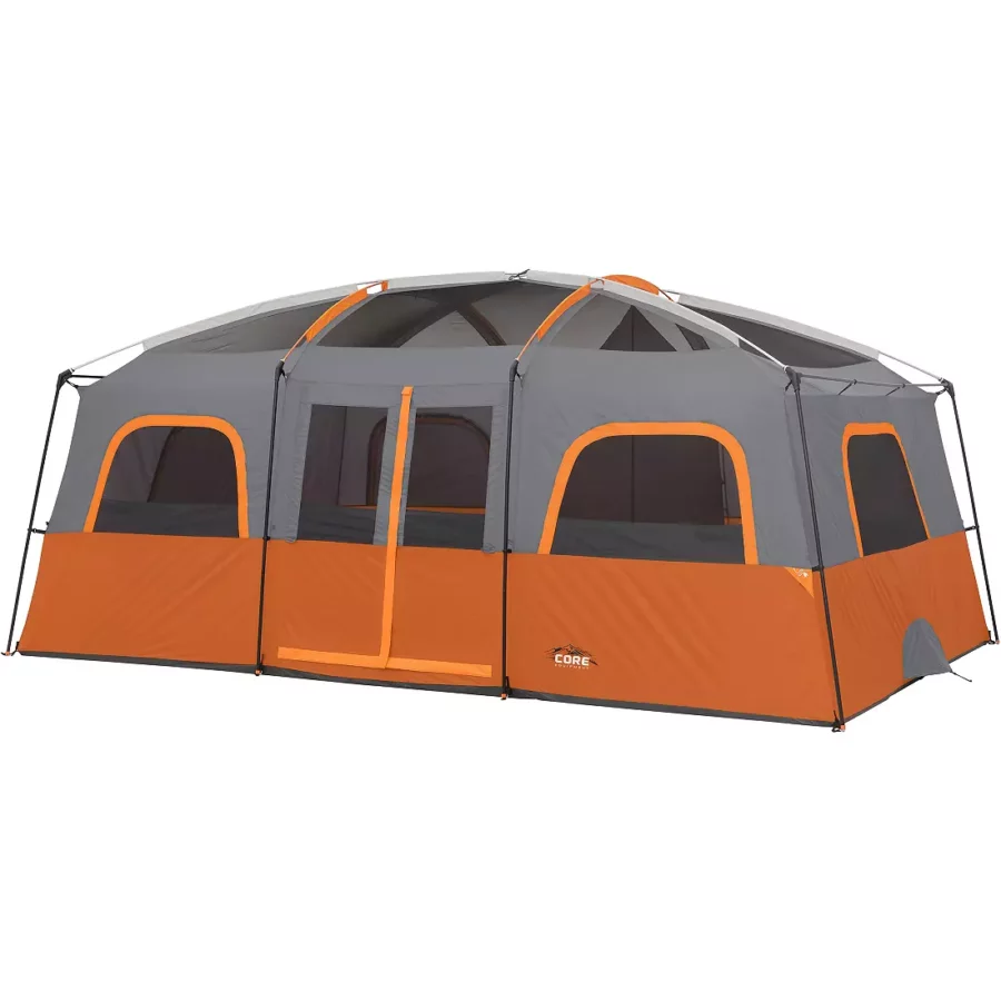 Core Equipment 12-Person Straight Wall Cabin Tent